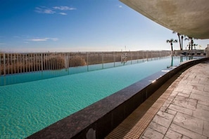 Indoor pool, a heated pool