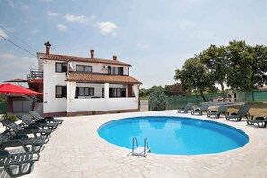 Pool - Holiday apartment with air conditioning (Barban)