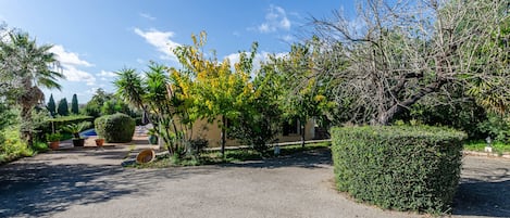 Overnattingsstedets uteområder