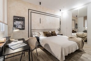 2 chambres, fer et planche à repasser, Wi-Fi, draps fournis