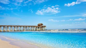 Sun loungers, beach towels
