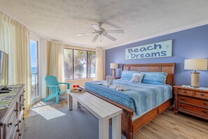 2 bedrooms, iron/ironing board, WiFi, bed sheets - Chasing Sunsets @ Sunseeker #5 Gulf front Sleeps 6 (Panama City Beach)