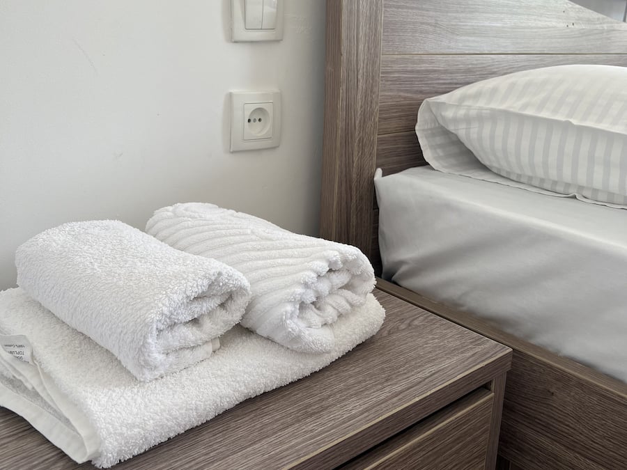 Deluxe-Doppelzimmer | Schreibtisch, Bettwäsche