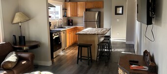 Downtown home just 30 minutes to the slopes!  Pet friendly too. 