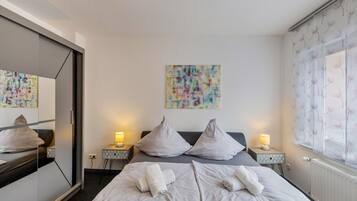 1 Schlafzimmer, kostenloses WLAN, Bettwäsche
