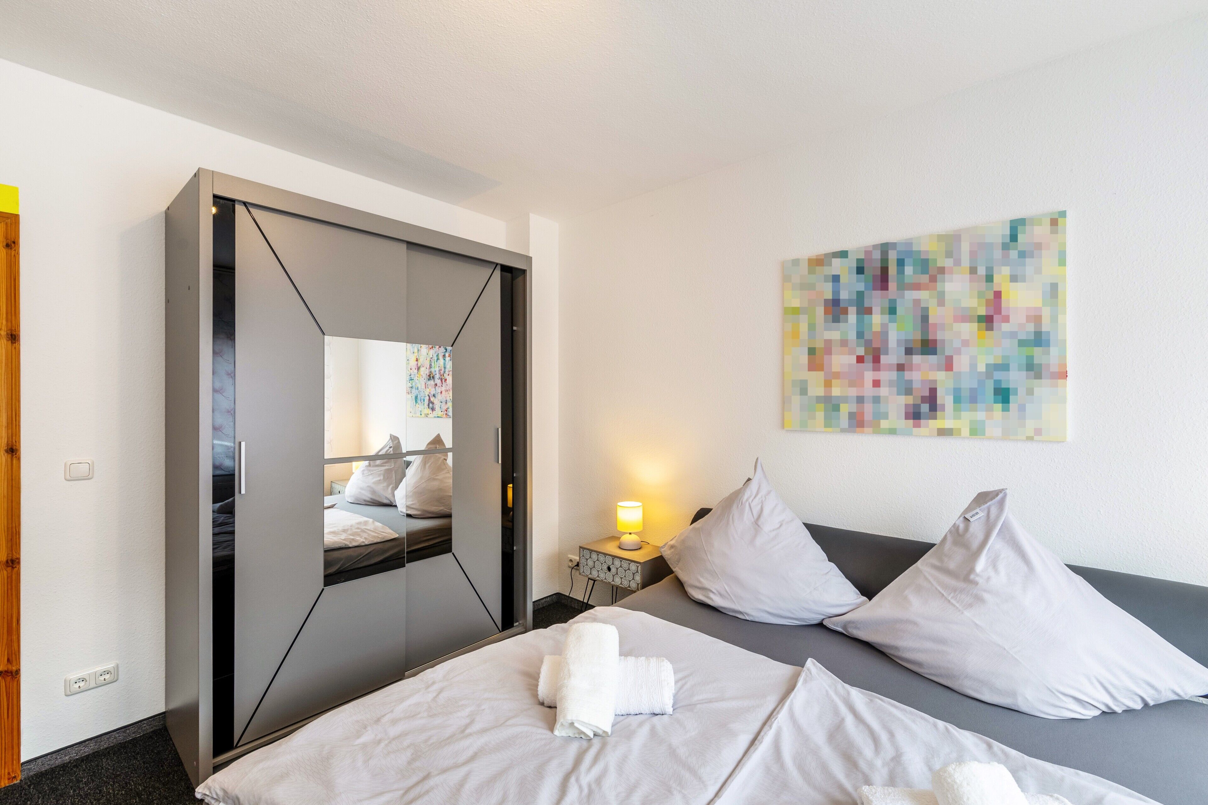 1 Schlafzimmer, kostenloses WLAN, Bettwäsche