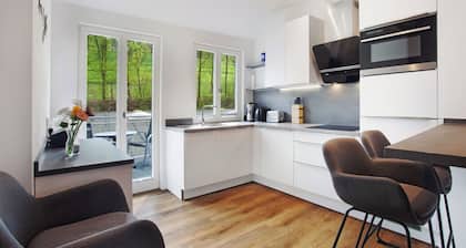 Ferienwohnung Mühlendach, 90qm, 2 Schlafzimmer, max. 5 Personen