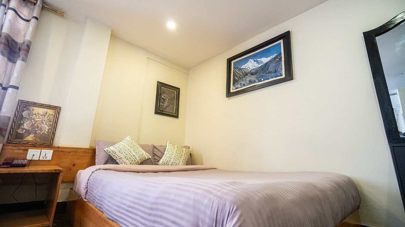 Desk, laptop workspace, iron/ironing board (on request), WiFi (free)