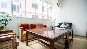 32-inch flat-screen TV with satellite channels - Hotel Shree Tara (Kathmandu)