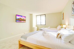 1 Schlafzimmer, Schreibtisch, Bügeleisen/Bügelbrett, WLAN
