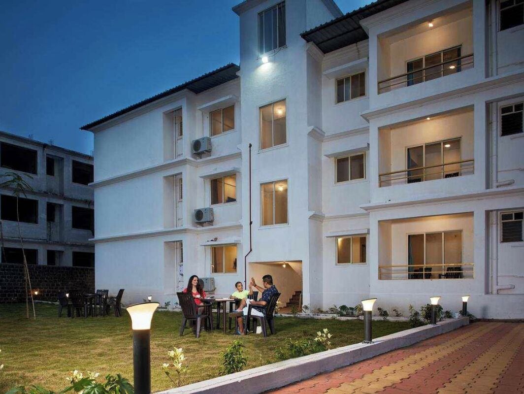 Fachada de la propiedad