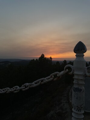 Vista a la playa o el mar