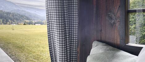 Blick von der Unterkunft