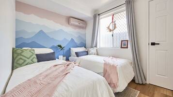 3 bedrooms, iron/ironing board, travel crib, WiFi