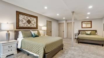 6 soveværelser, skrivebord, strygejern/strygebræt, gratis Wi-Fi