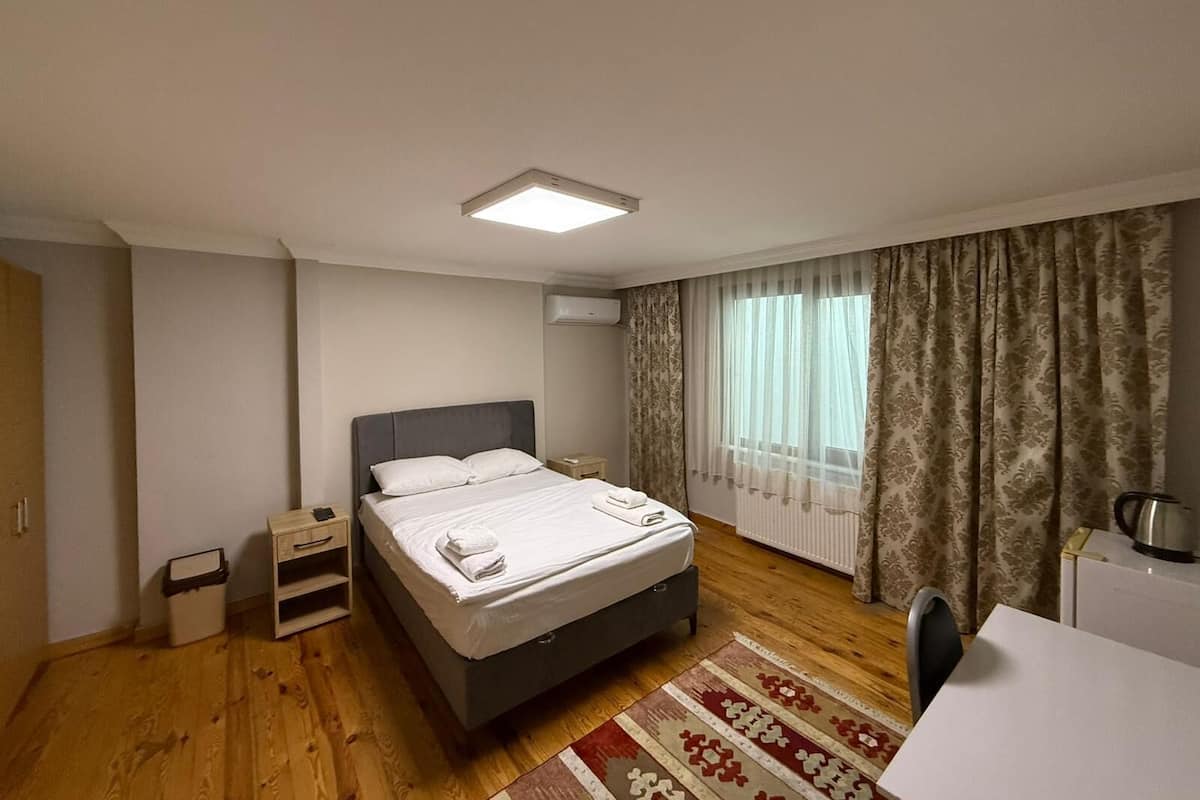 Chambre Standard double, 1 grand lit | Bureau, espace de travail pour ordinateurs portables