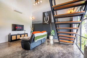 Exclusive Villa, 1 Bedroom, Private Pool, Mountain View | Ruang tamu