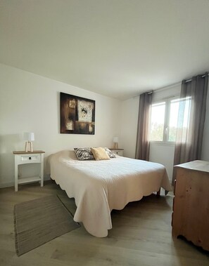 2 chambres, fer et planche à repasser, Wi-Fi