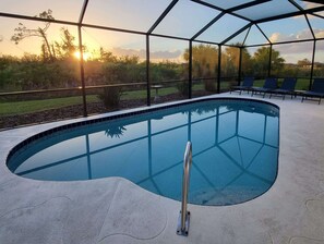 Pool - Sunshine Retreat: SW facing pool, 2 En-Suites #36 (Rotonda West)