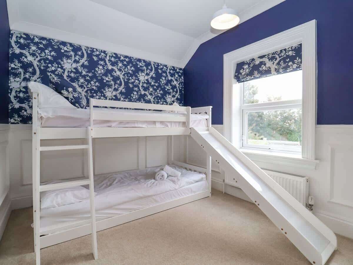 4 bedrooms, iron/ironing board, travel cot, WiFi
