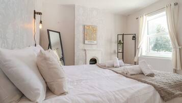 4 bedrooms, iron/ironing board, travel crib, WiFi