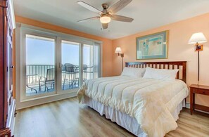 3 bedrooms, desk, iron/ironing board, free WiFi - Carolina Surf: 3BR Condo w/ Stunning Ocean Views (Carolina Beach)