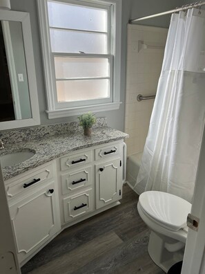 Shower, hair dryer - Spacious ranch in the country that has it all.  (Indian Trail)