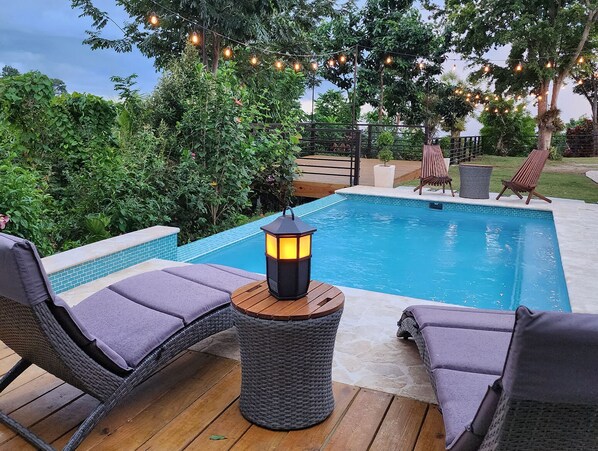 Outdoor pool, a heated pool - Casa Don Toribio: Luxury Home with Private Pool (Aguada)