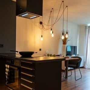 Private kitchen - M Apartment: Feel good in the charming apartment (Landau in der Pfalz)