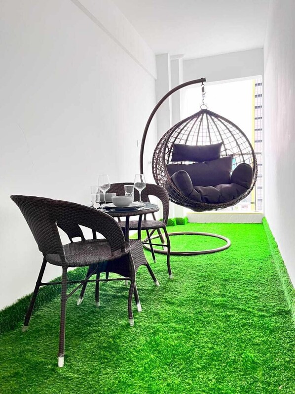 비즈니스 아파트 | 발코니