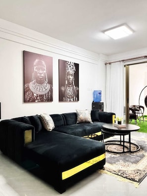 Living area - Lux Suites Gold Park Apartments Kilimani (Nairobi)