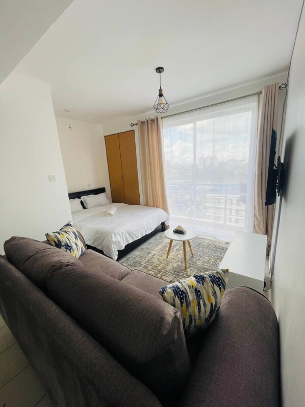 Living area - Racecourse Radiance Apartments (Nairobi)