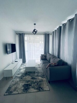 Living area - Racecourse Radiance Apartments (Nairobi)
