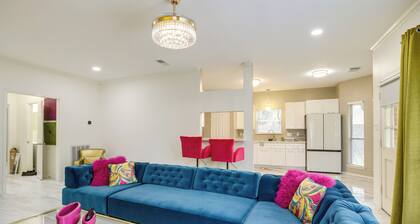 Spacious Houston Home w/ Patio, Grill & Fireplace!