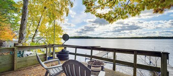Hayward Cabin w/ Boat Slip + Fish House!