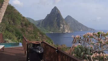 Vista a la montaña