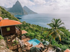 Mountain view - Moringa Villa (Soufrière)