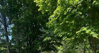 Romantic cottage with hot tub . Close to hiking and breweries . Pet friendly!
