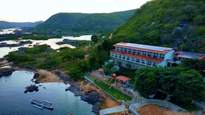 Façade de l’hébergement