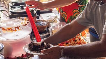 Free daily local cuisine breakfast