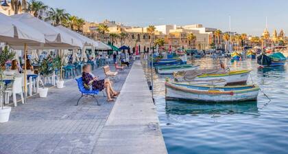 A lovely 2BR home, in the centre of Marsaxlokk