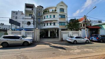 Façade de l’hébergement