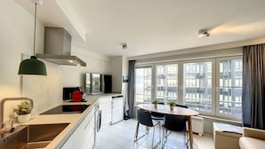 Private kitchen - Flat Vendome - Studio with seaview (Middelkerke)