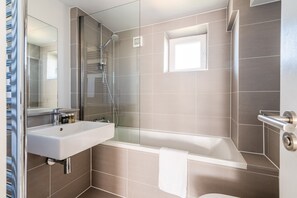 Shower, hair dryer
