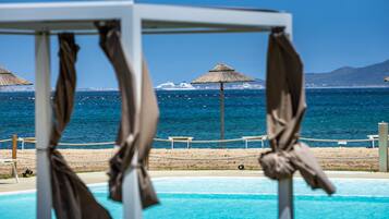 UtendĂžrsbasseng, bassengparasoller og solsenger