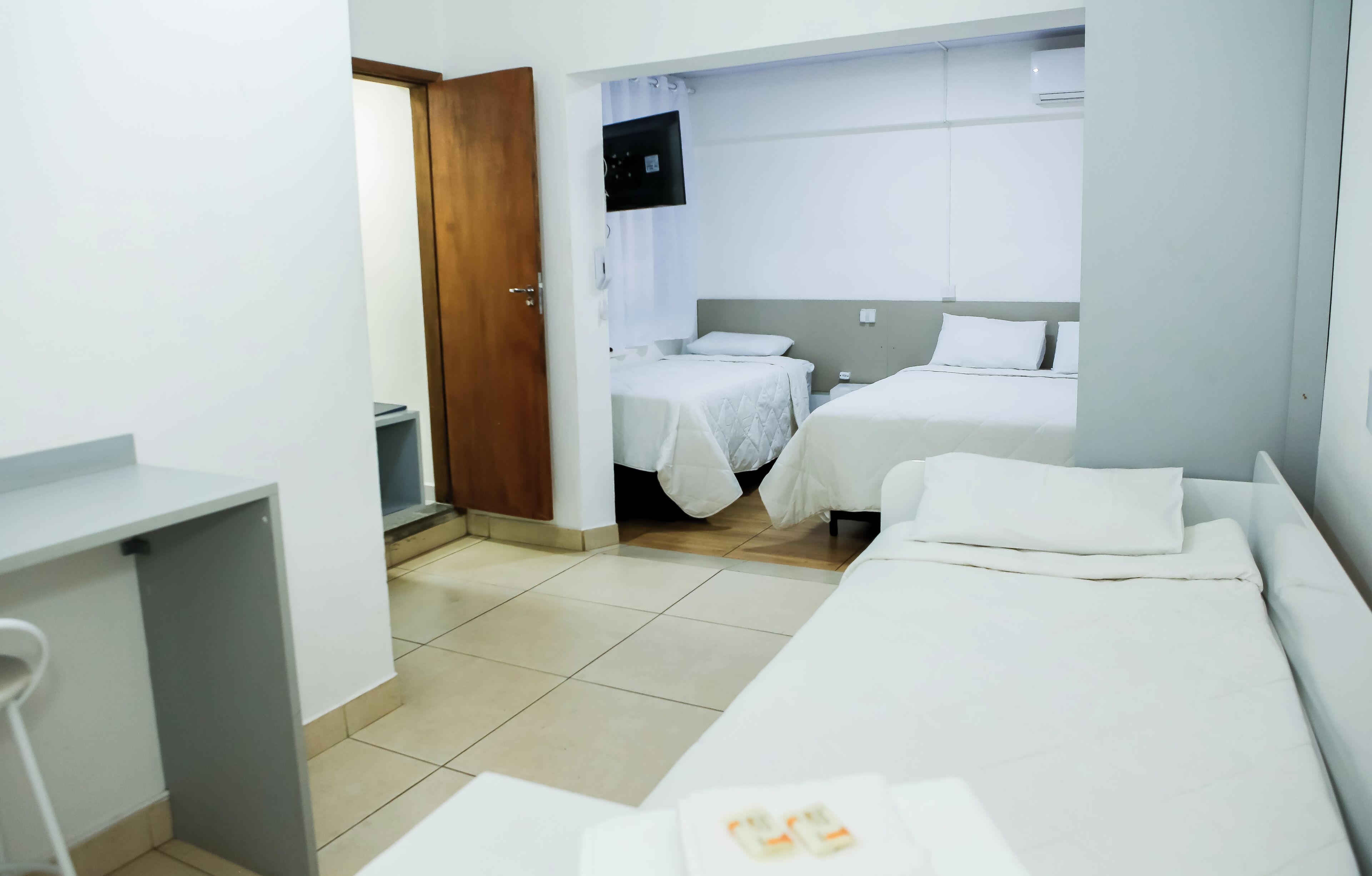 Family Room | Blackout drapes, iron/ironing board, free WiFi, bed sheets