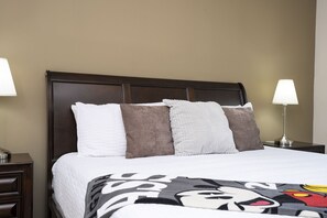 3 bedrooms, in-room safe, iron/ironing board, free WiFi