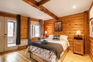 4 bedrooms, iron/ironing board, WiFi, bed sheets - Hôtel à la maison - Chalet l'Équinoxe avec spa (Saint Come)