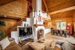 Tv, pejs, dvd-afspiller, bordfodbold