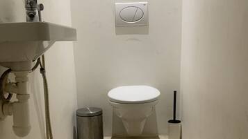 SĂšche-cheveux, serviettes fournies, savon, shampoing